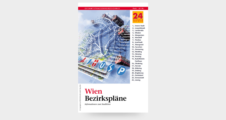 Wien Bezirkspläne